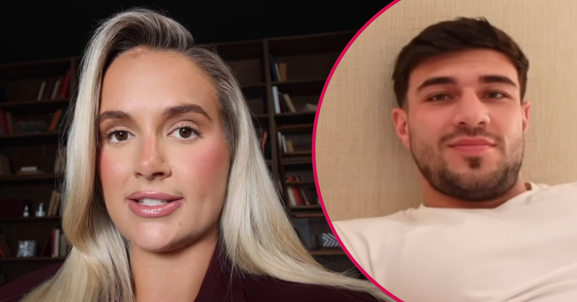 ED composite of Molly-Mae Hague and Tommy Fury in YouTube vlog