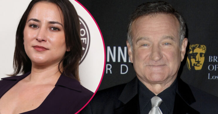 ED composite of Robin Williams and his daughter Zelda at events