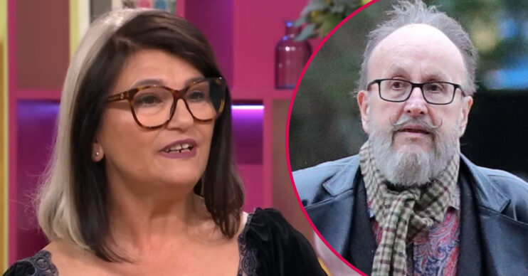 ED composite of Dave Myers and his widow Liliana on Lorraine