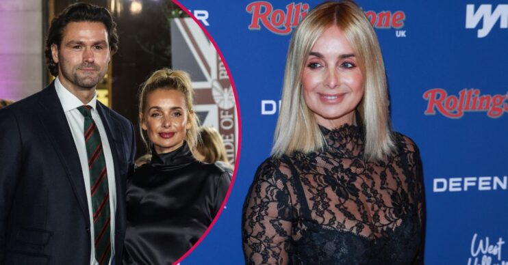 Drew Michael and Louise Redknapp on the red carpet / Louise Redknapp on the red carpet
