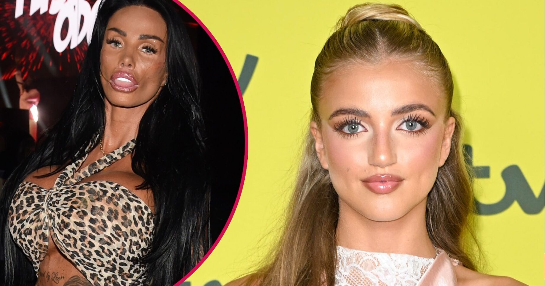 Katie Price posing/Princess Andre on the red carpet
