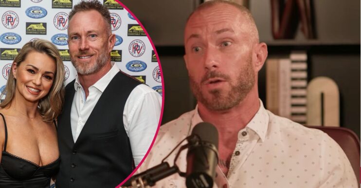 Ola and James Jordan smiling/James Jordan talking