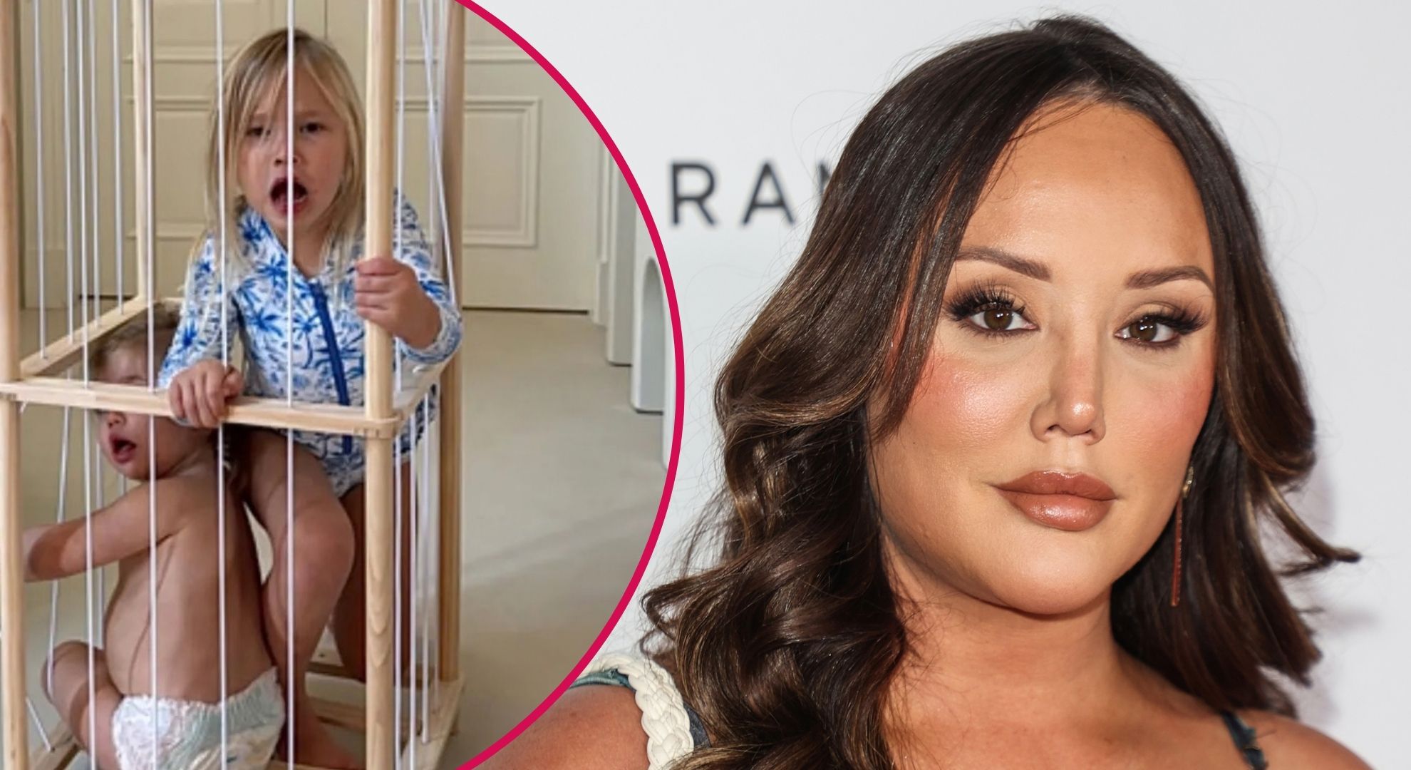 Charlotte Crosby defends herself after facing backlash for ‘locking’ her children in a ‘time-out cage’