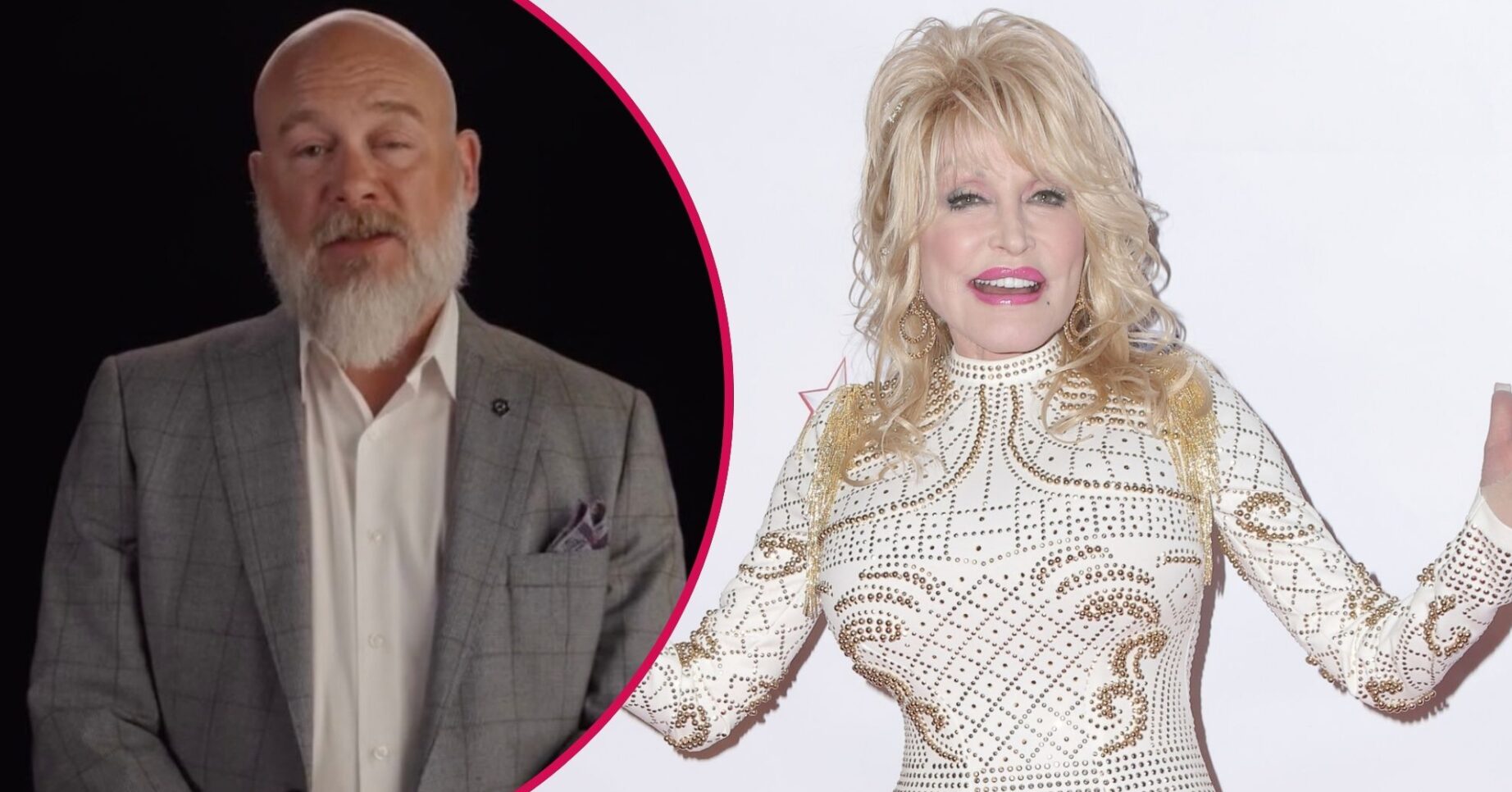 Dolly Parton's nephew/Dolly Parton on the red carpet