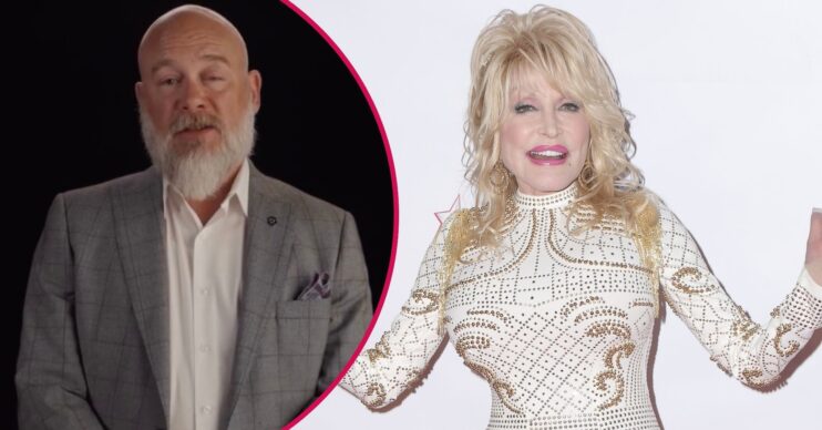 Dolly Parton's nephew/Dolly Parton on the red carpet