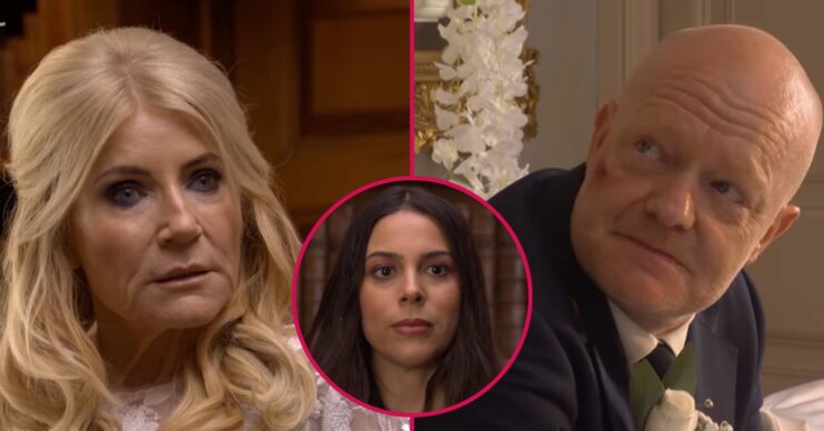 ED comp: Cindy / Max / Priya all at wedding in EastEnders