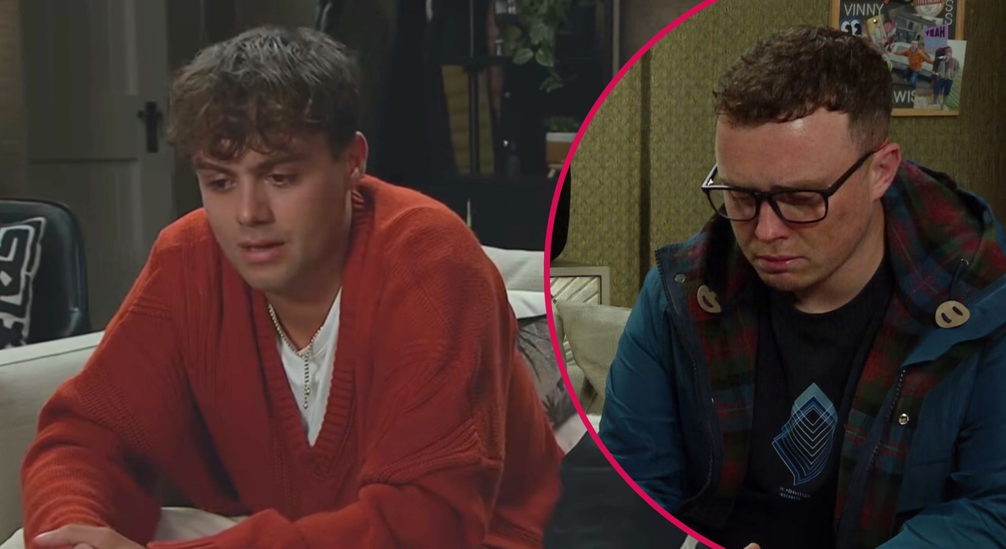 Emmerdale’s Lewis makes heartbreaking decision over Vinny in ITVX release as Bradley Riches teases ‘explosive’ scenes