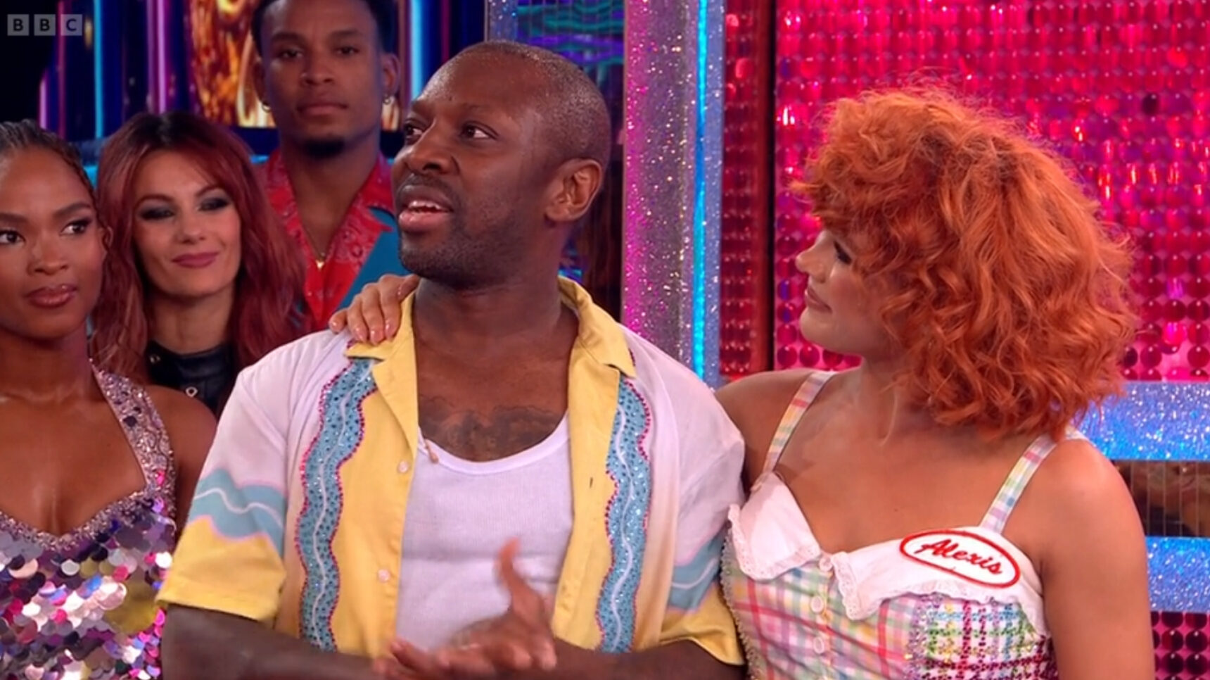 Shaun Wright-Phillips and Alexis Warr on Strictly