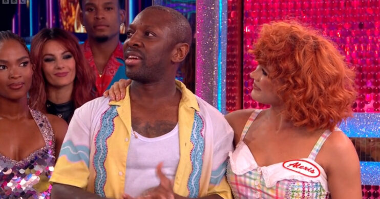 Shaun Wright-Phillips and Alexis Warr on Strictly