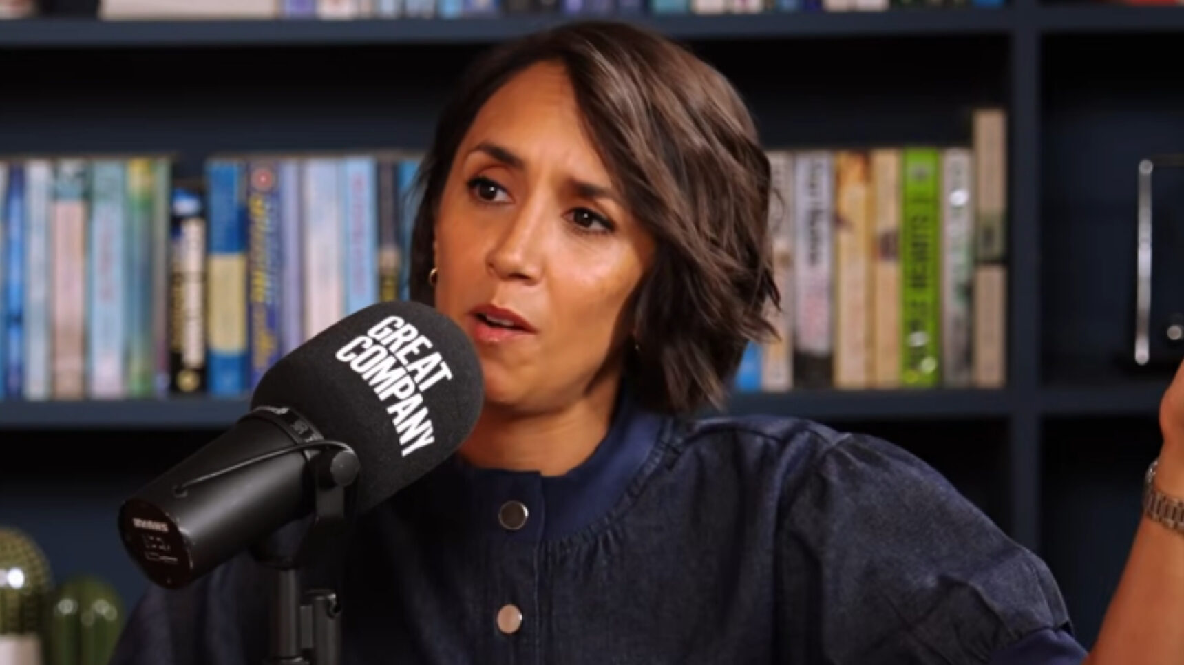 Janette Manrara on Jamie Laing's podcast
