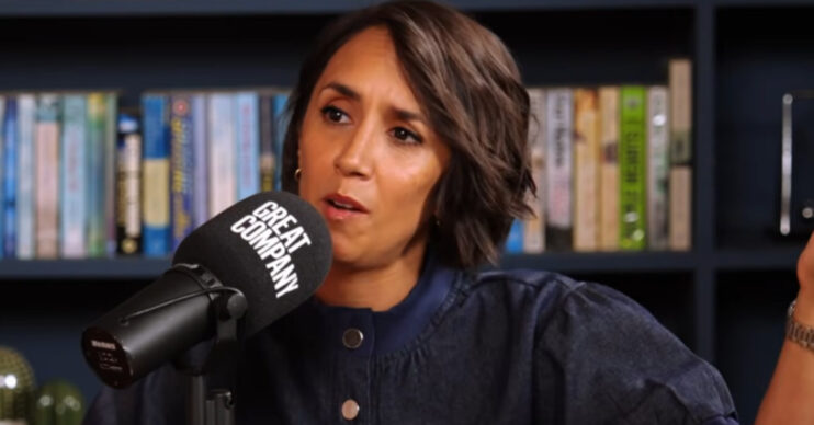 Janette Manrara on Jamie Laing's podcast