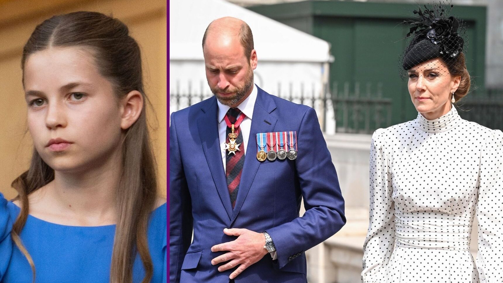 Princess Charlotte / Prince William and Kate Middleton