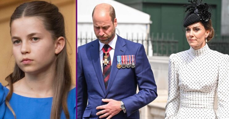 Princess Charlotte / Prince William and Kate Middleton