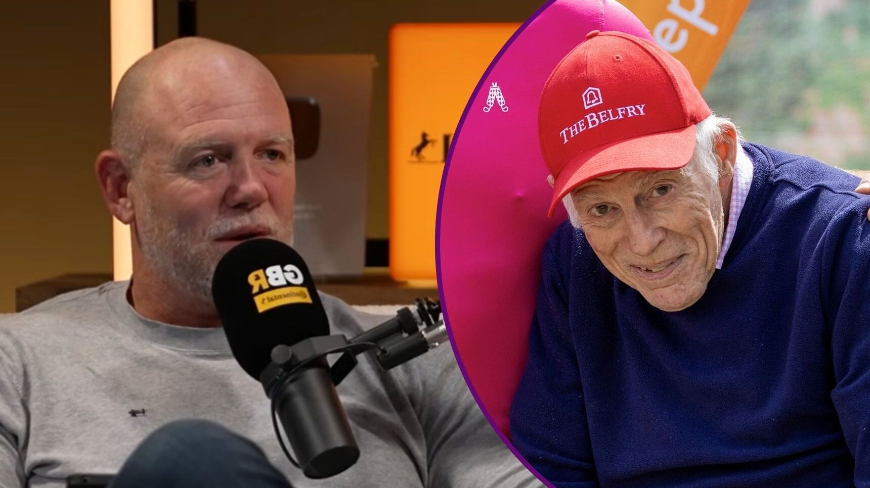 Mike Tindall on podcast / Mike Tindall dad