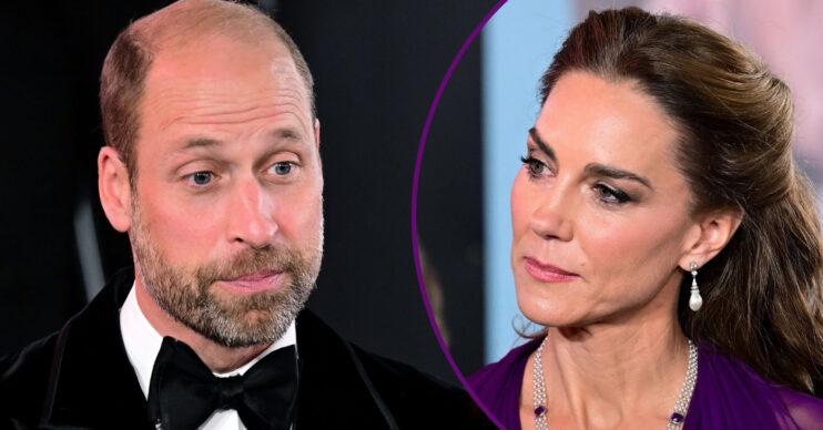 RI composite of Prince William and Princess Kate at Digger premiere