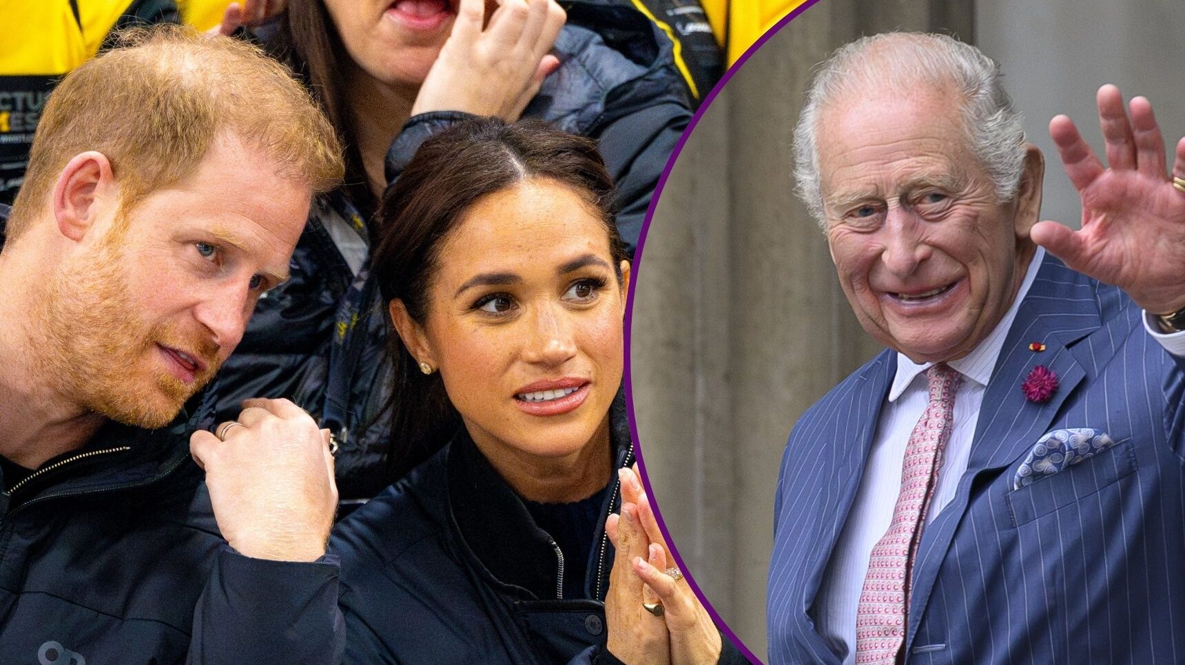 Prince Harry and Meghan / King Charles