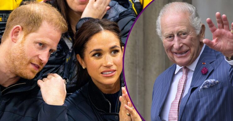 Prince Harry and Meghan / King Charles