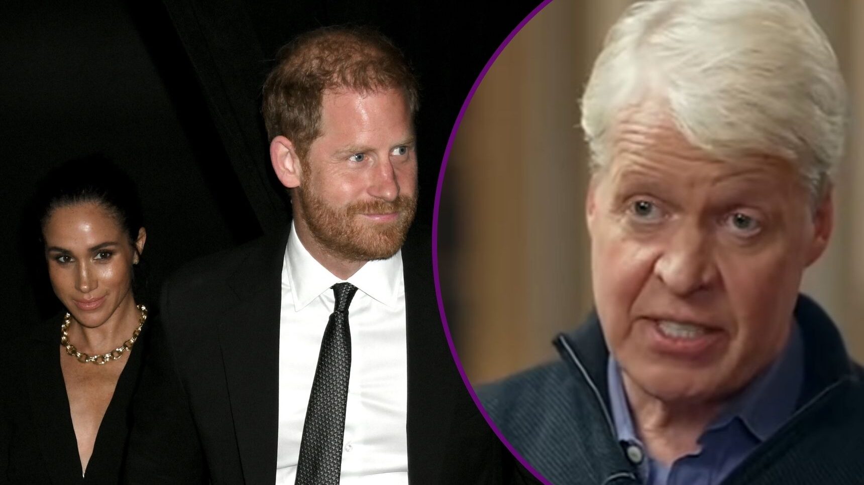 Meghan Markle and Prince Harry / Earl Spencer