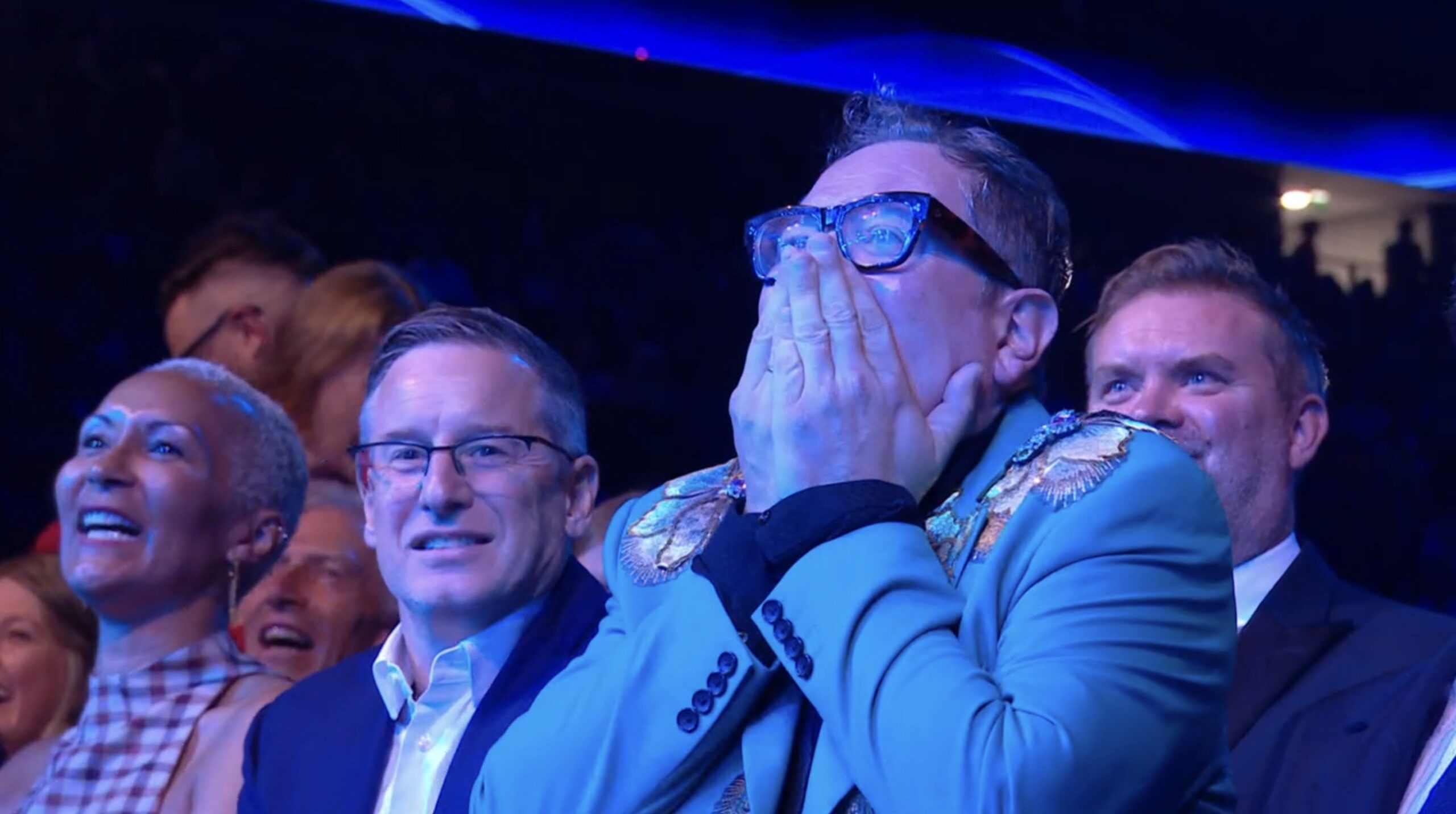 Alan Carr shocked