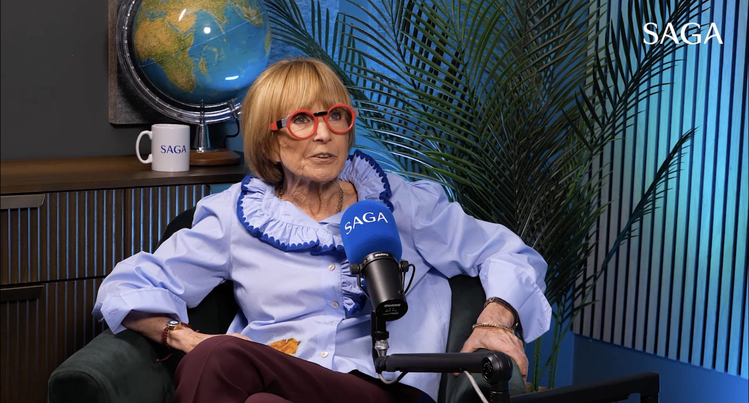 Anne Robinson talking 