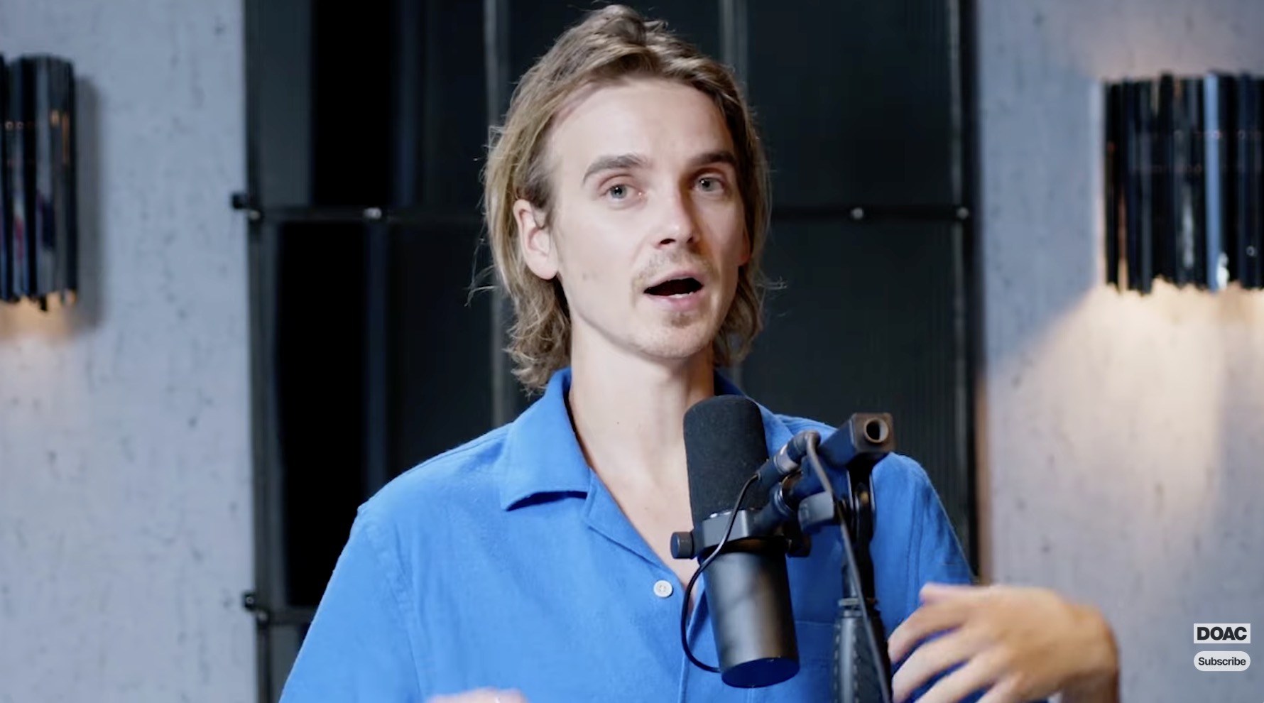 Joe Sugg talking