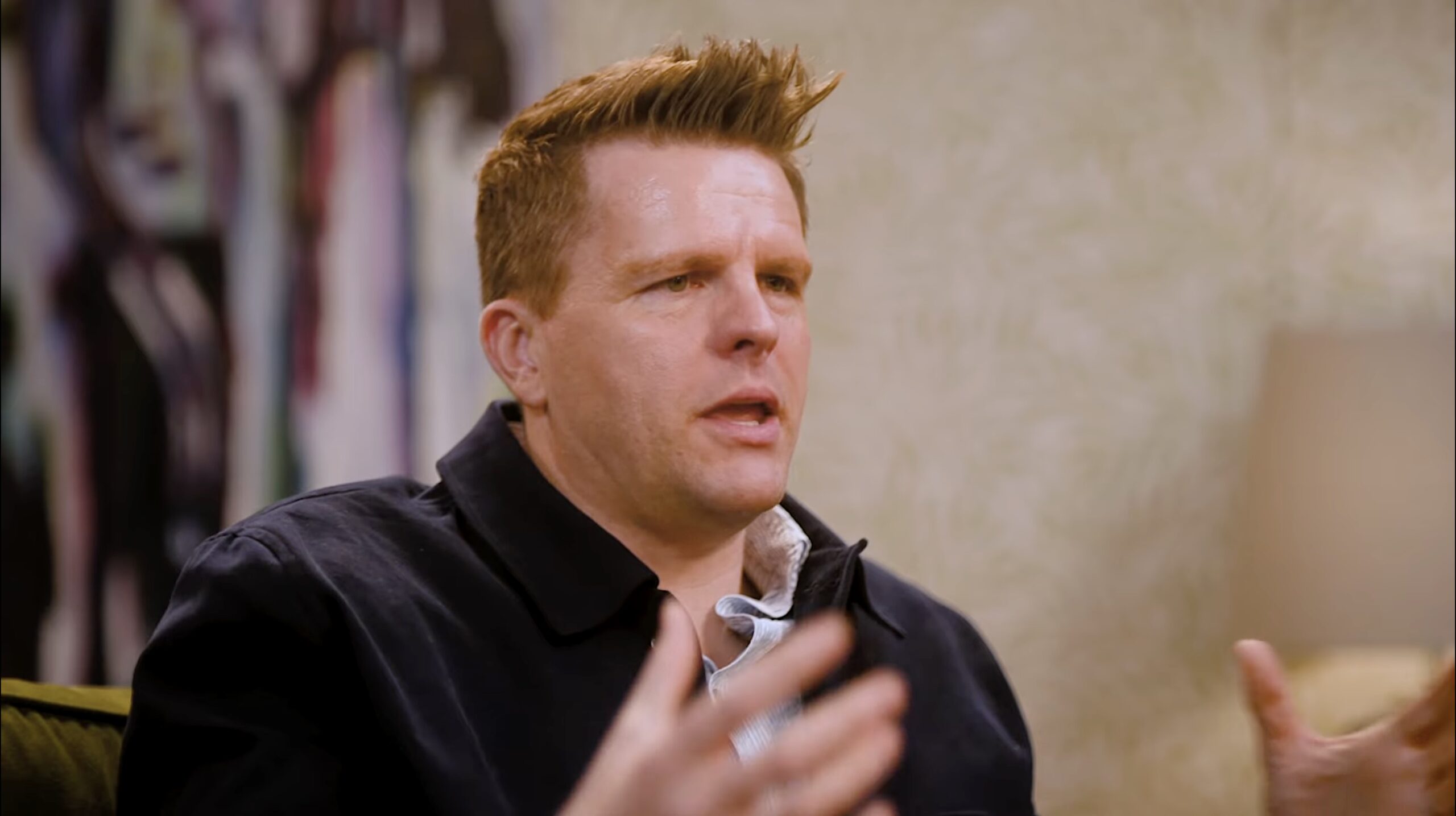Jake Humphrey talking 
