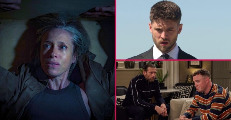 Ruby, Joe, Kev and Vinny in Emmerdale spoilers (Credit: ITV)