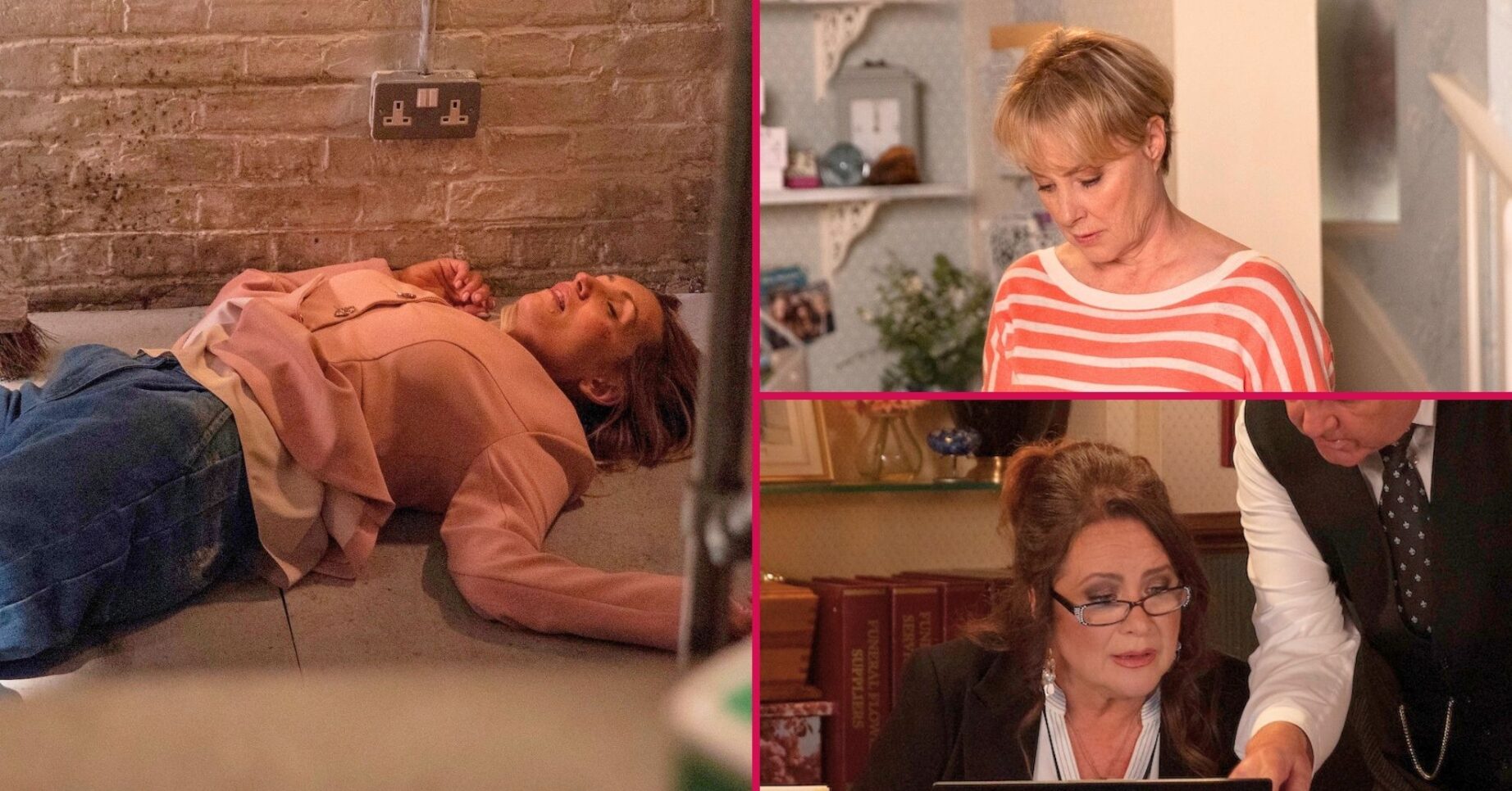 Eva, Sally and Christina in Coronation Street spoilers (Credit: ITV)