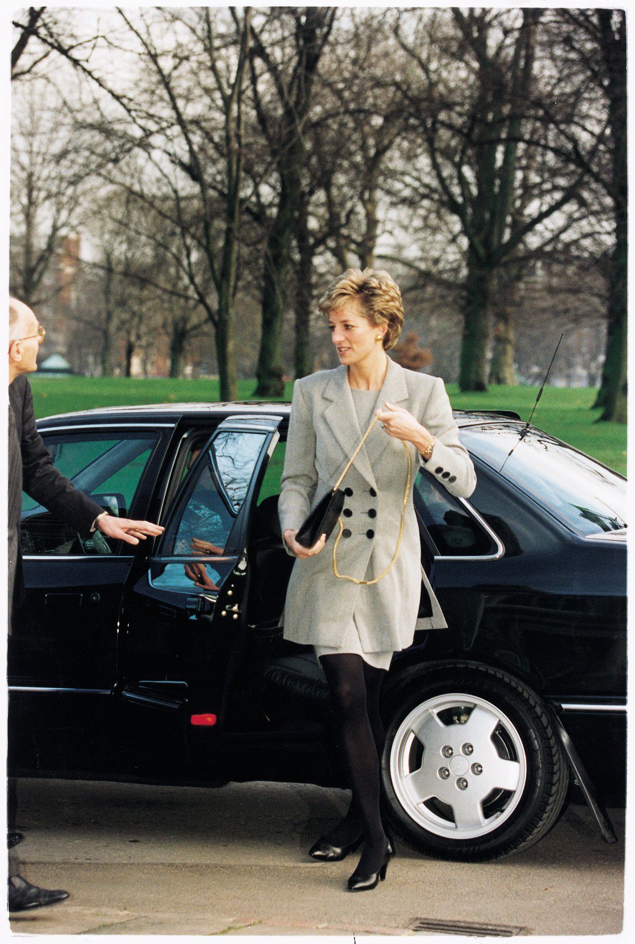 A Relaxed Princess Diana Today Carried Out Her First Public Engagement Since The Announcement Of Camilla Parker Bowle's