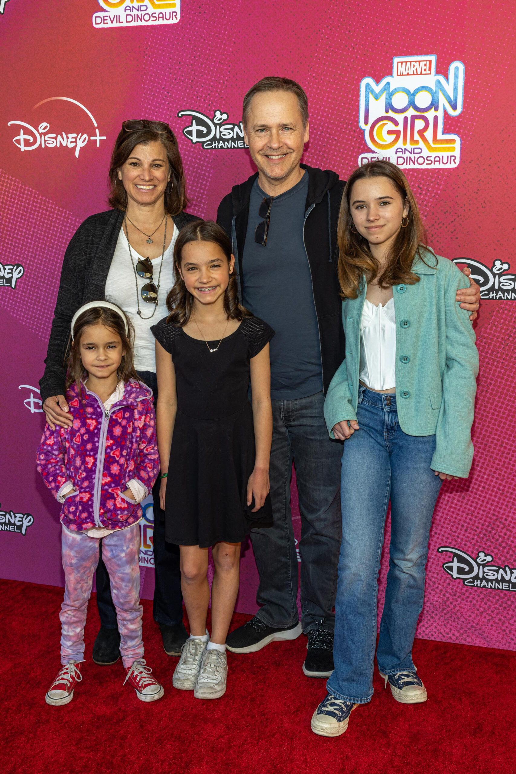 Chad Lowe and his family