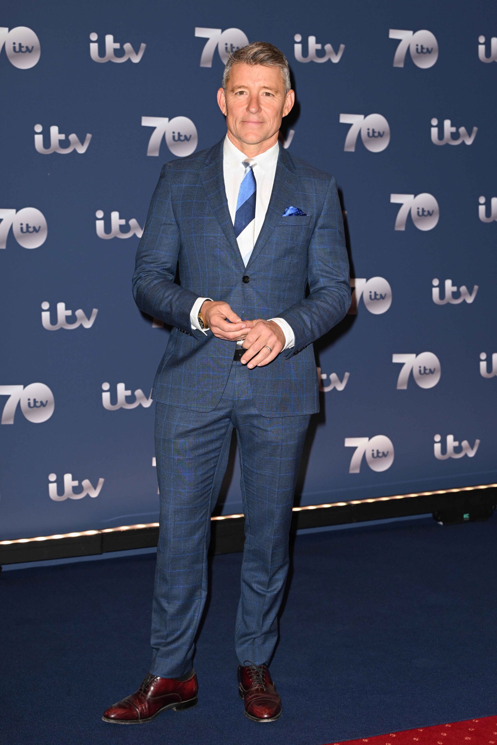 Ben Shephard on the red carpet 