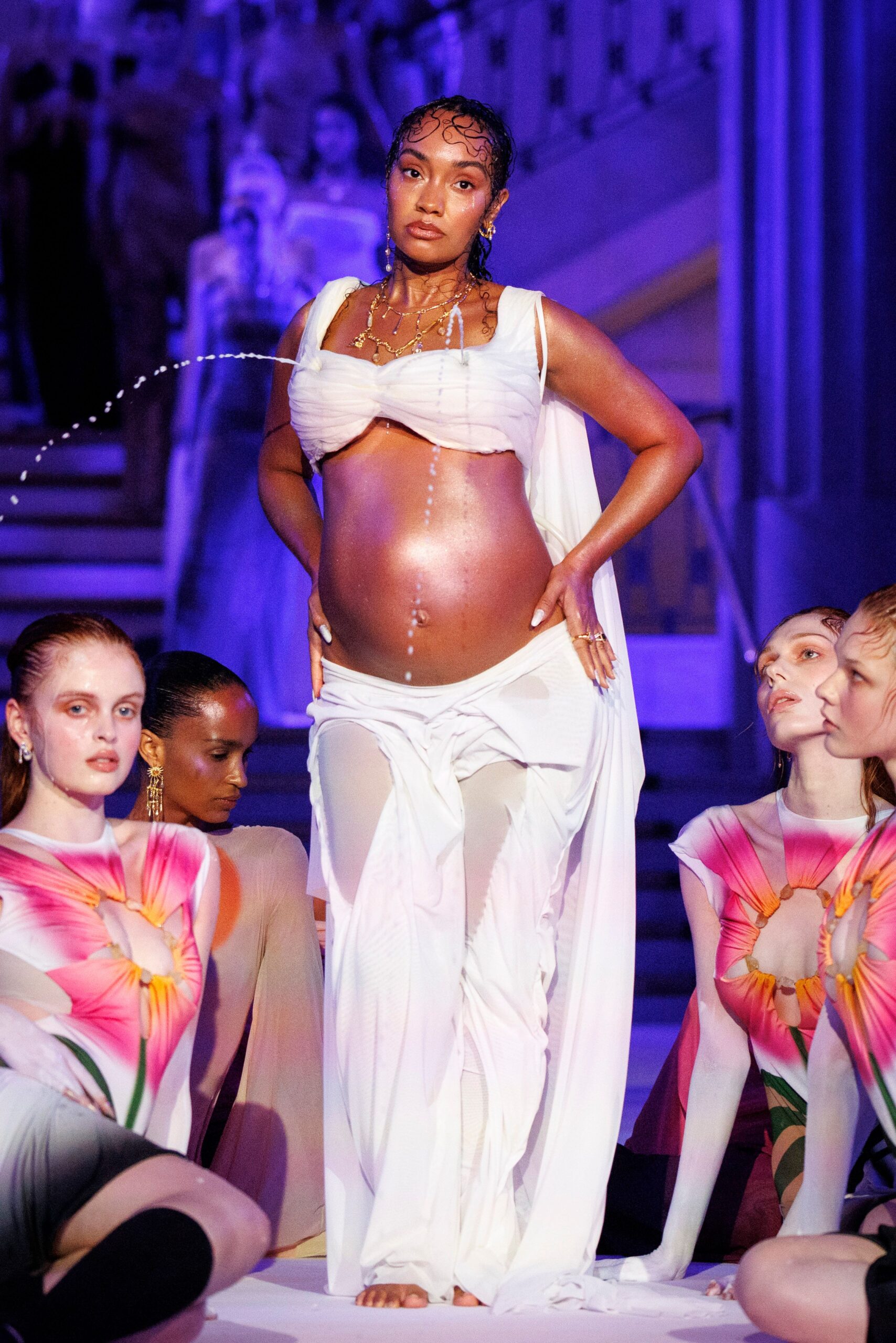 Leigh-Anne Pinnock during London Fashion Week