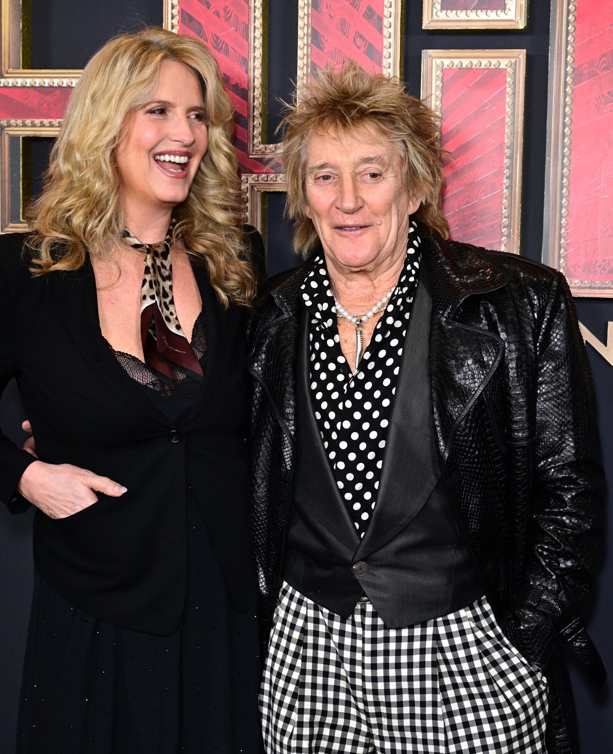 Penny Lancaster and Rod Stewart at 'EPiC Elvis Presley in Concert' film premiere, London, UK - 12 Feb 2026
