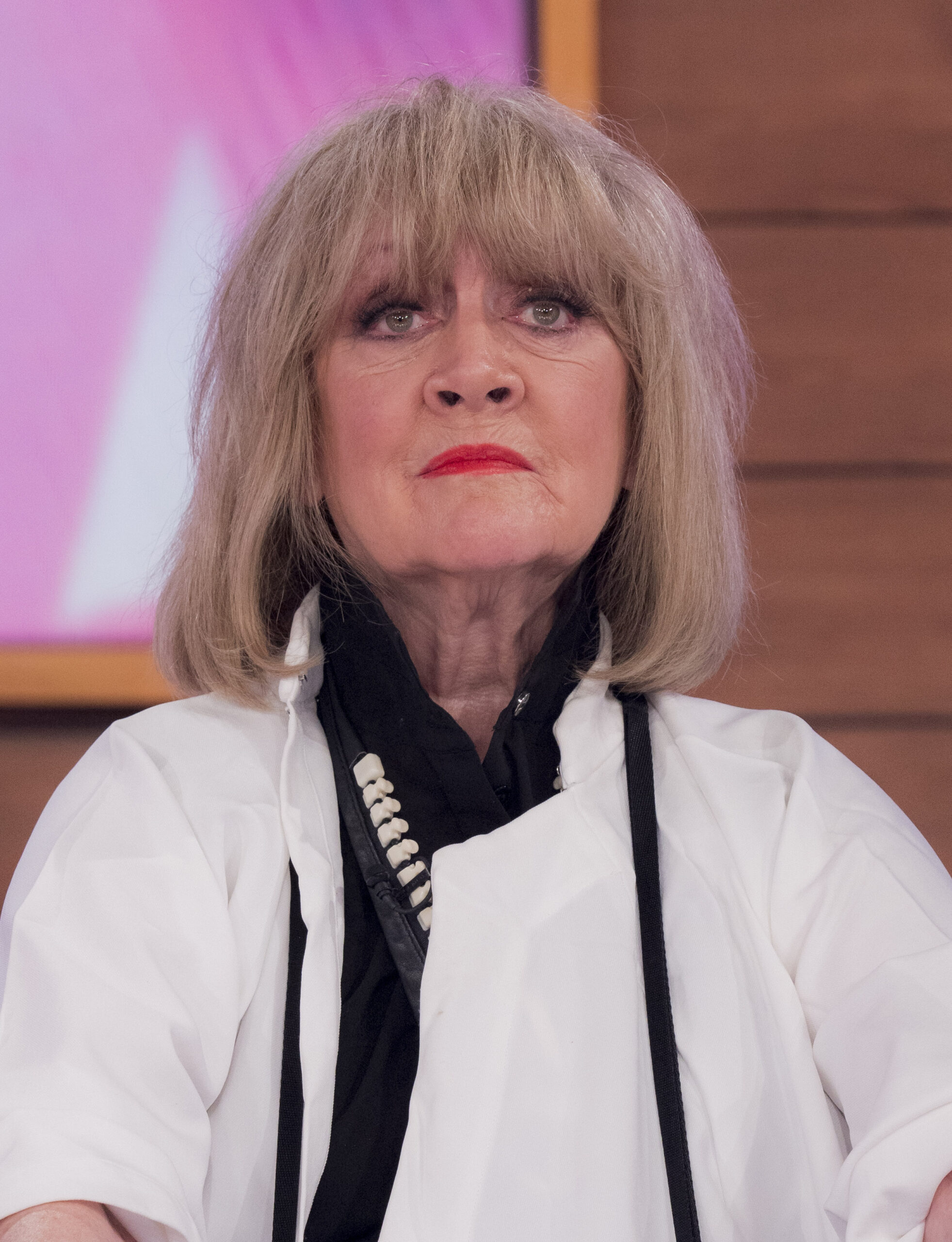 Amanda Barrie on 'Loose Women' TV show, London, UK - 16 Feb 2022