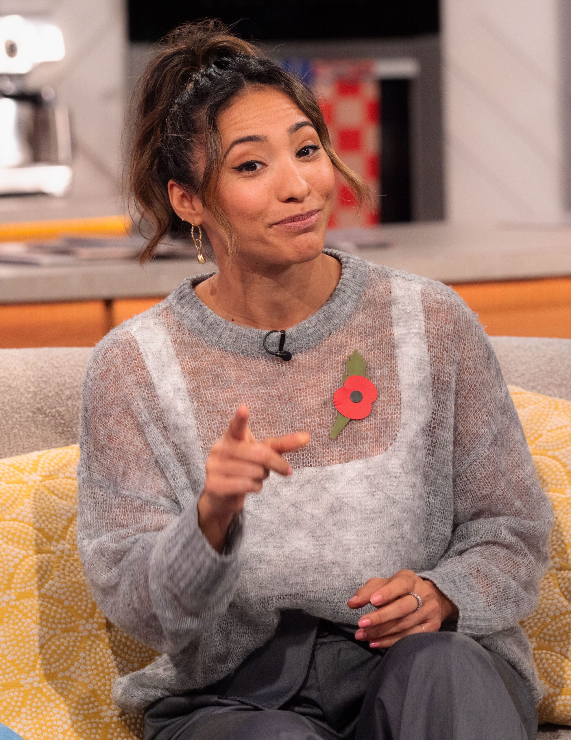 Karen Hauer on 'Lorraine' TV show, London, UK - 04 Nov 2025