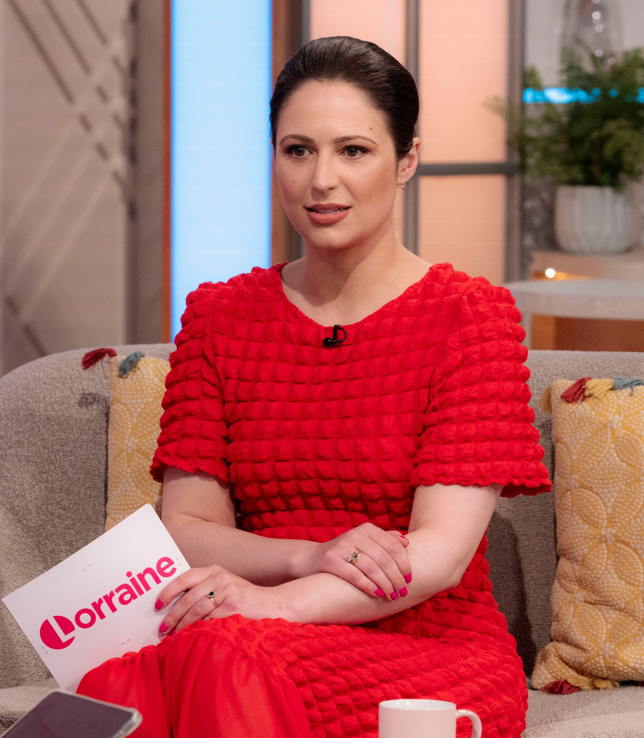 Nicola Thorp on 'Lorraine' TV show, London, UK - 27 May 2025