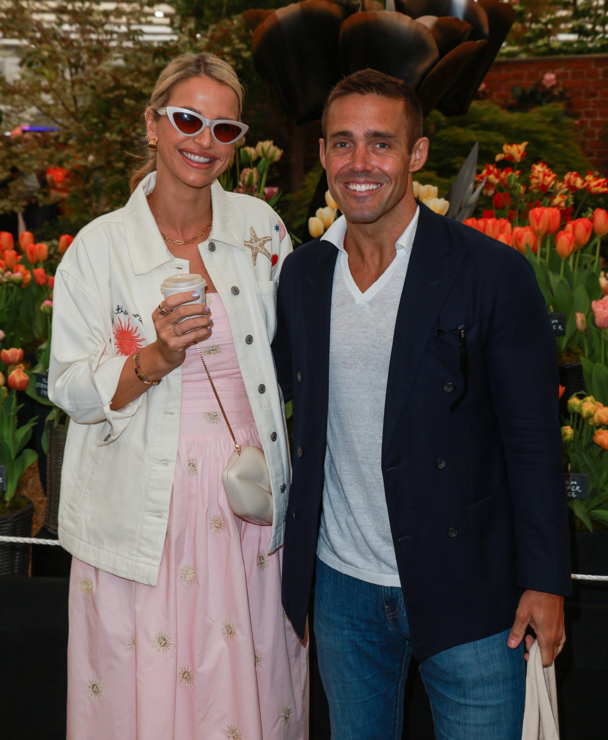Vogue Williams and Spencer Matthews at the RHS Chelsea Flower Show Press Day, Royal Hospital Chelsea, London, UK - 18 May 2026