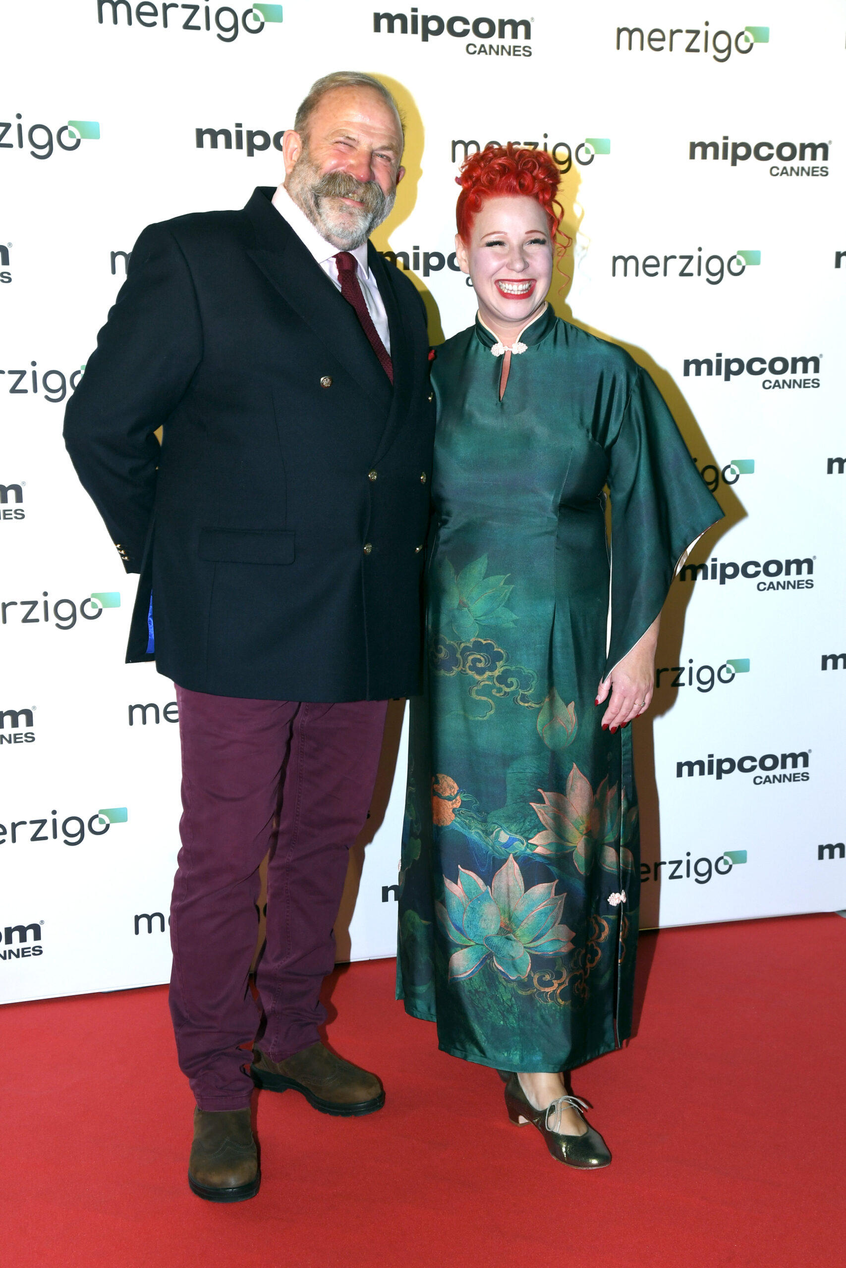 Dick and Angel Strawbridge at event