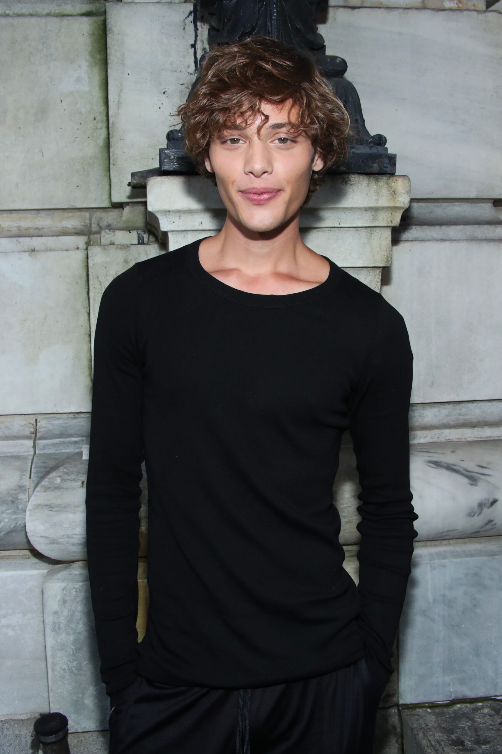 Bobby Brazier at Tommy Hilfiger show