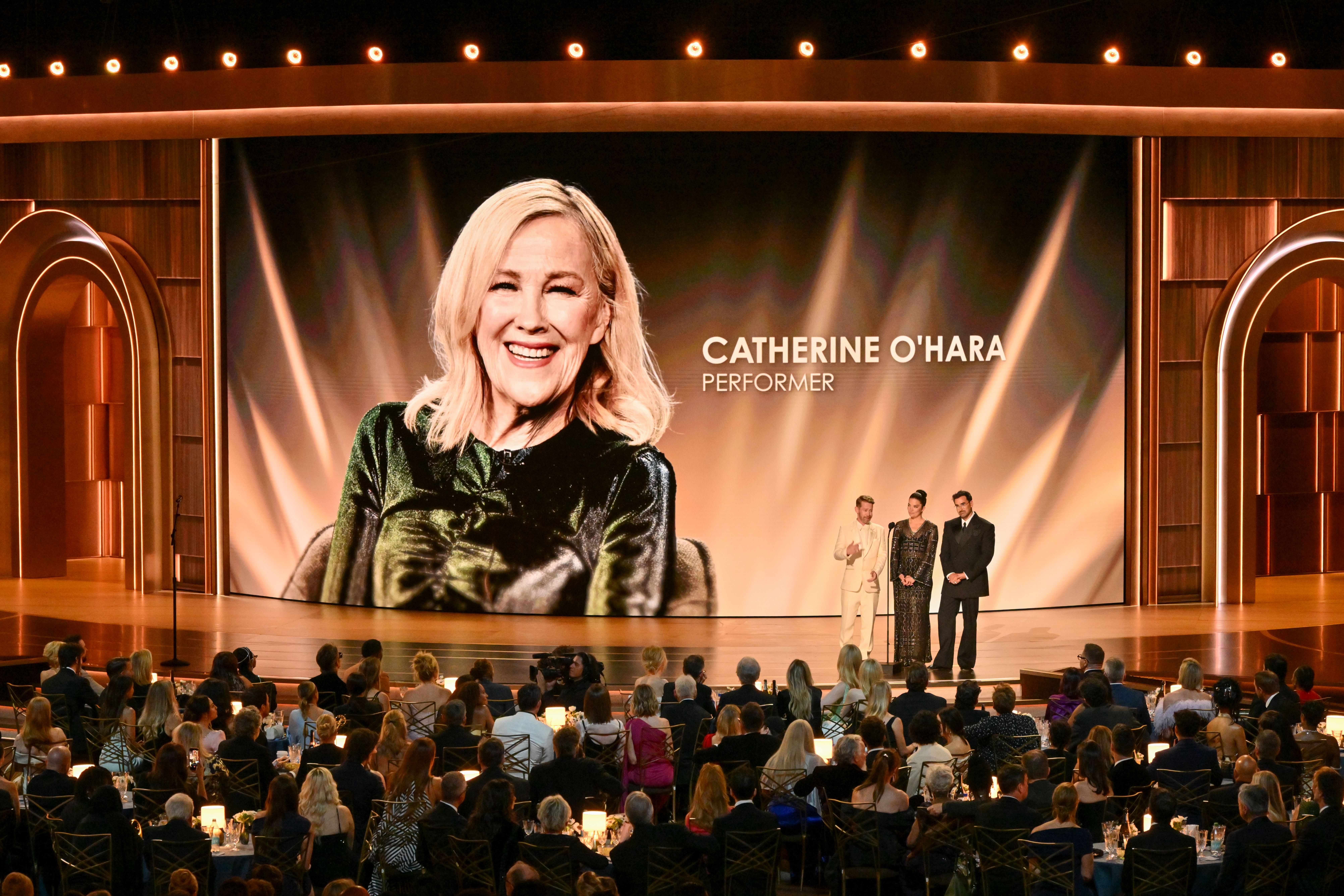 Catherine O'Hara honoured at Emmys