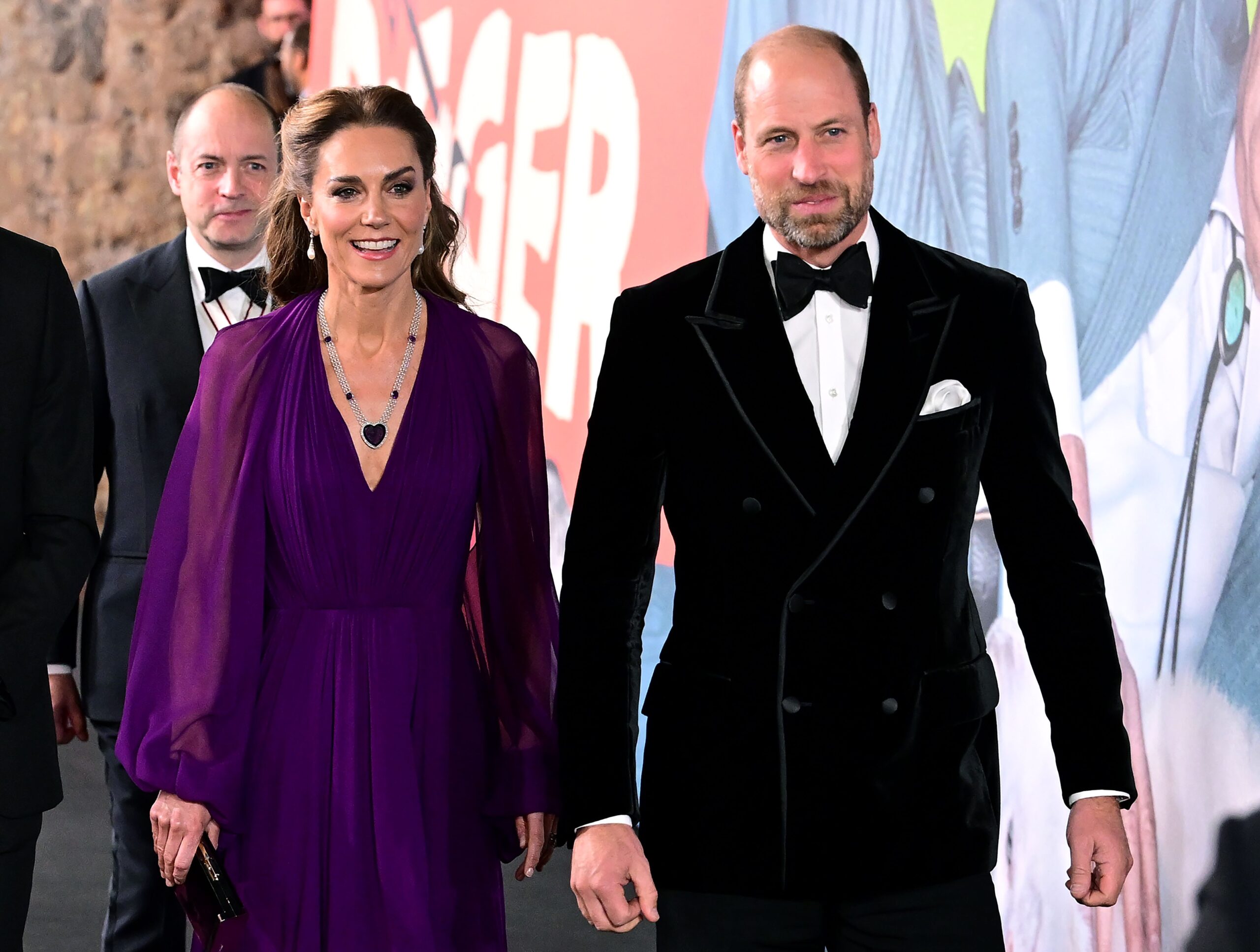Kate and Prince William at Digger premiere