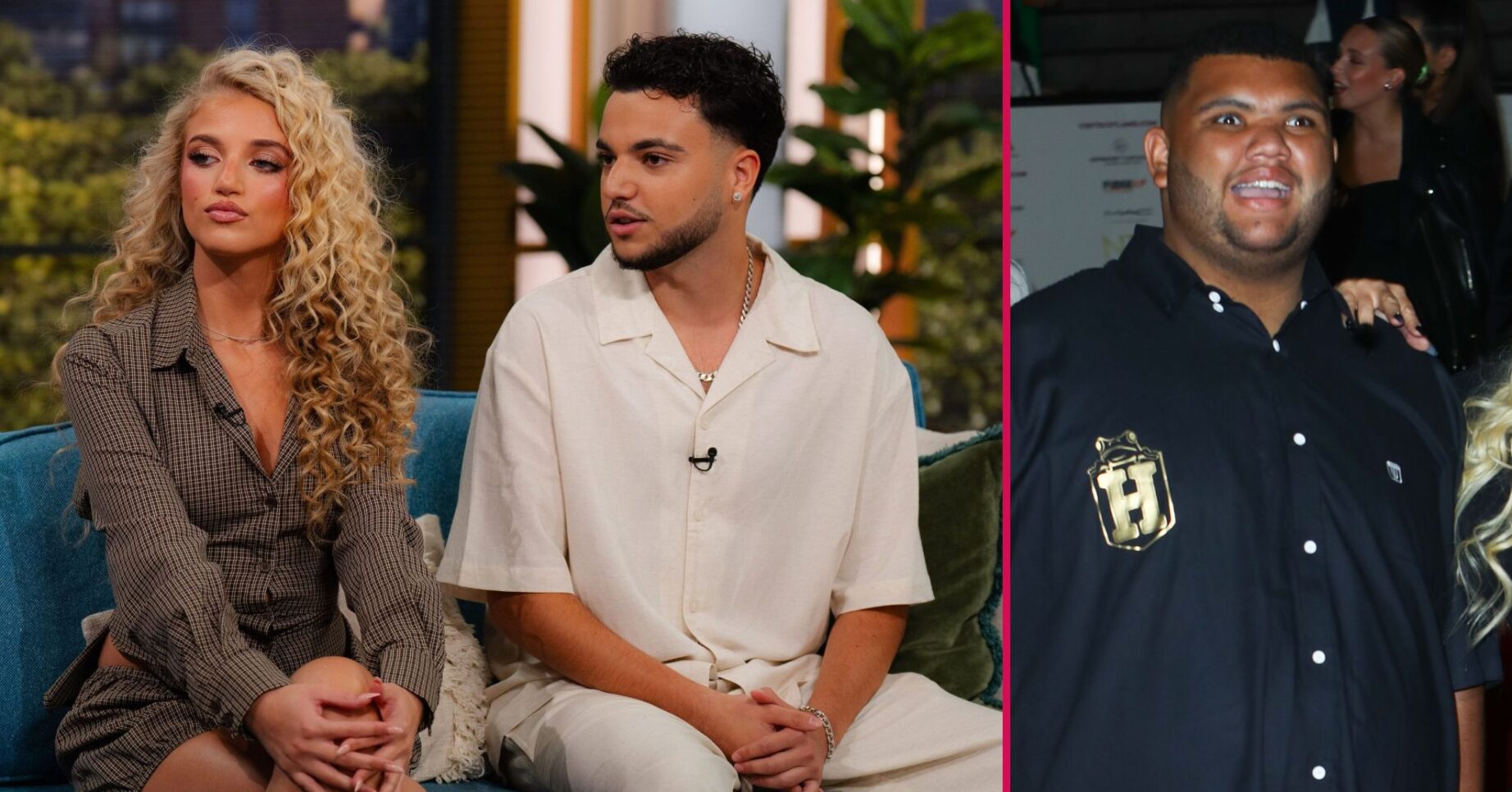 Junior and Princess Andre on This Morning / Harvey