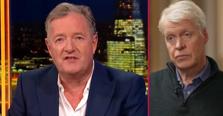 ED composite of Piers Morgan on Uncensored and Earl Spencer in BBC interview