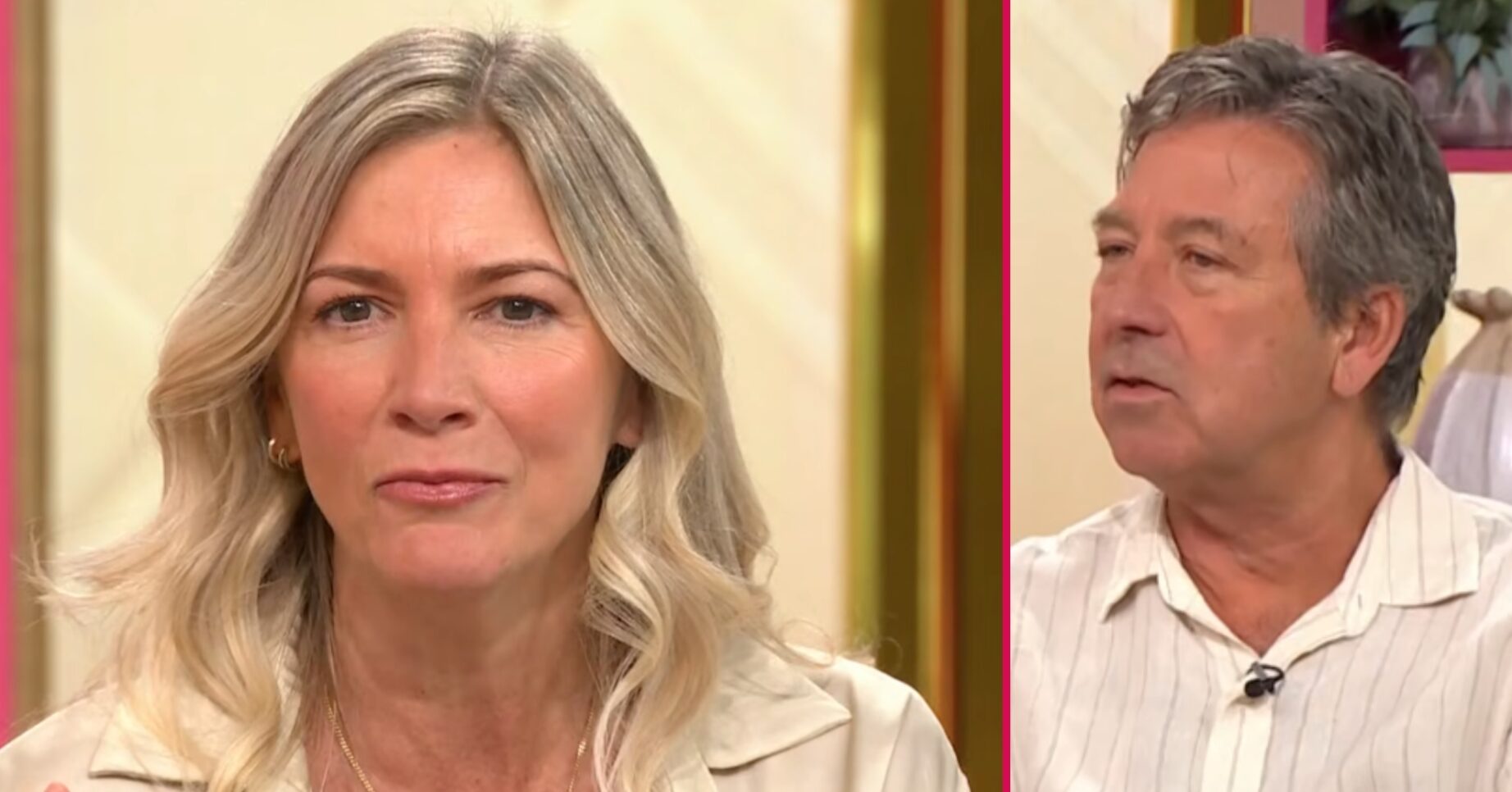 ED composite of Lisa Faulkner and John Torode on Lorraine