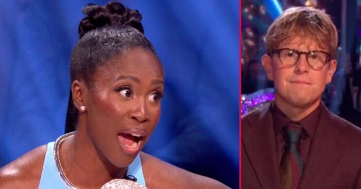 ED composite of Motsi Mabuse and Josh Widdicombe on Strictly