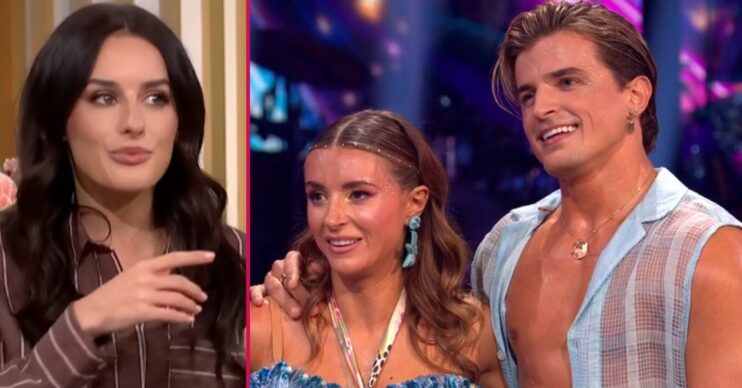 ED composite of Amber Davies, Dani Dyer and Nikita Kuzmin on Strictly and This Morning