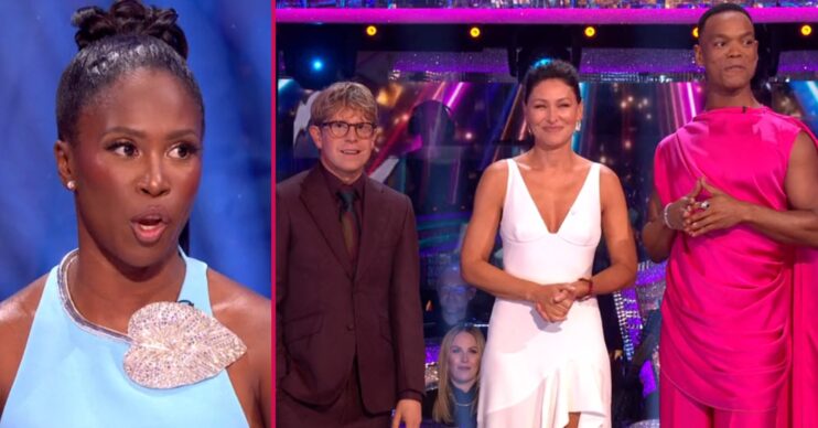 ED composite of Motsi Mabuse, Josh Widdicombe, Emma Willis and Johannes Radebe on Strictly