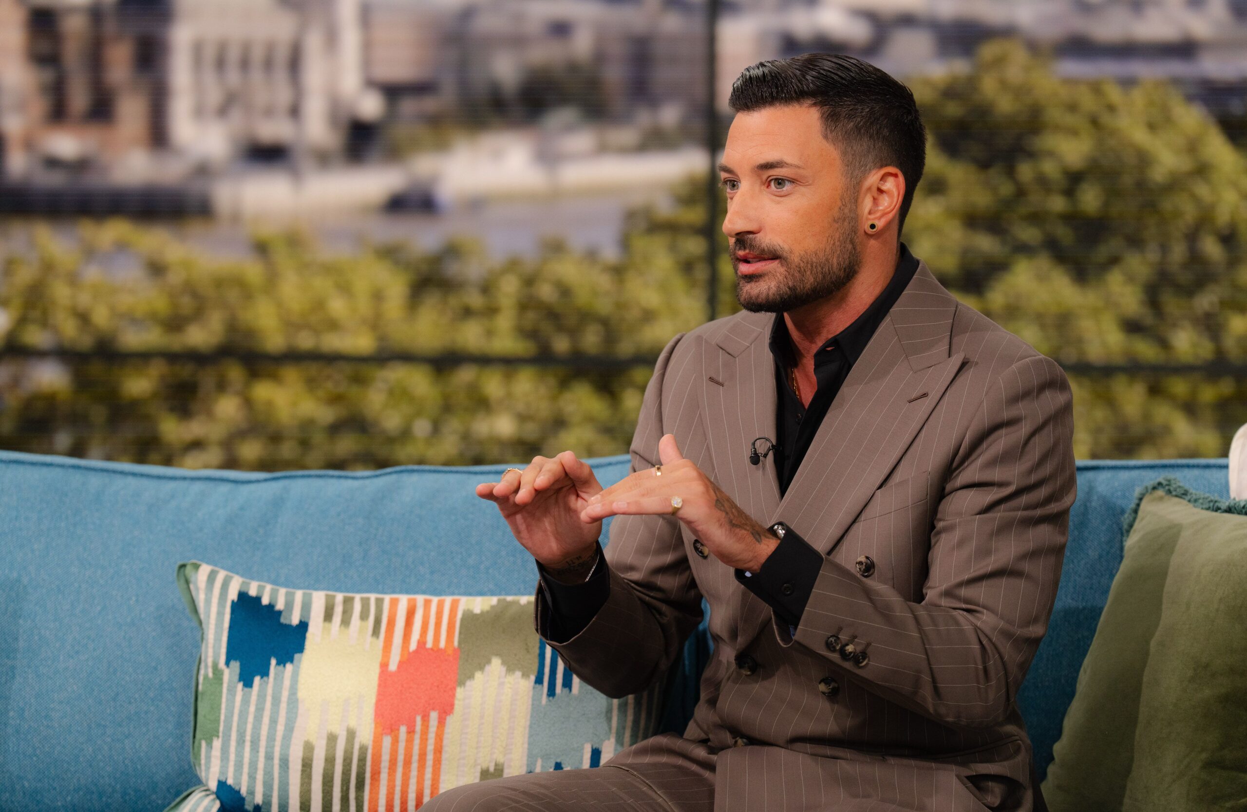 Giovanni Pernice on 'This Morning' TV show, London, UK - 01 Sep 2026