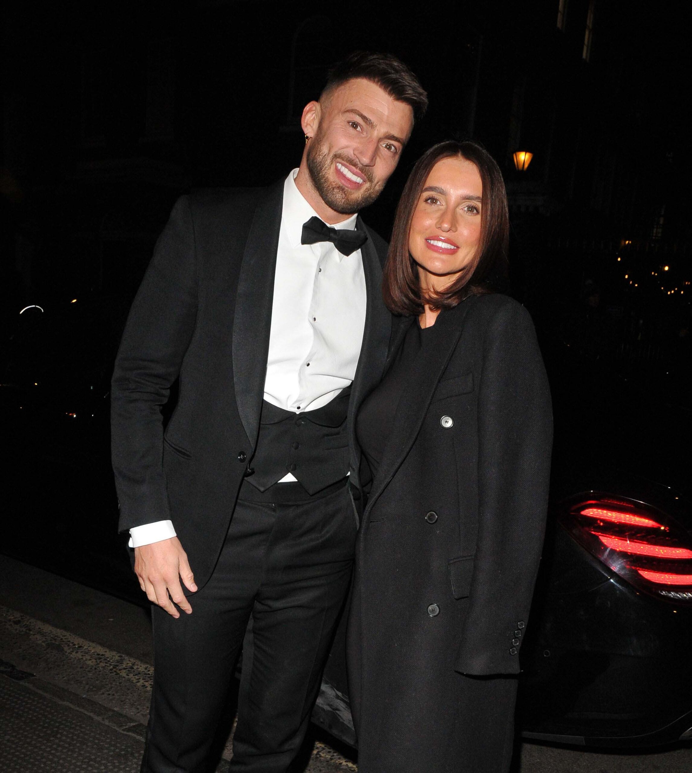 Jake Quickenden and Sophie Church at 'Together for Short Lives Ball', The Brewery, Chiswell Street, London, UK - 03 Mar 2023