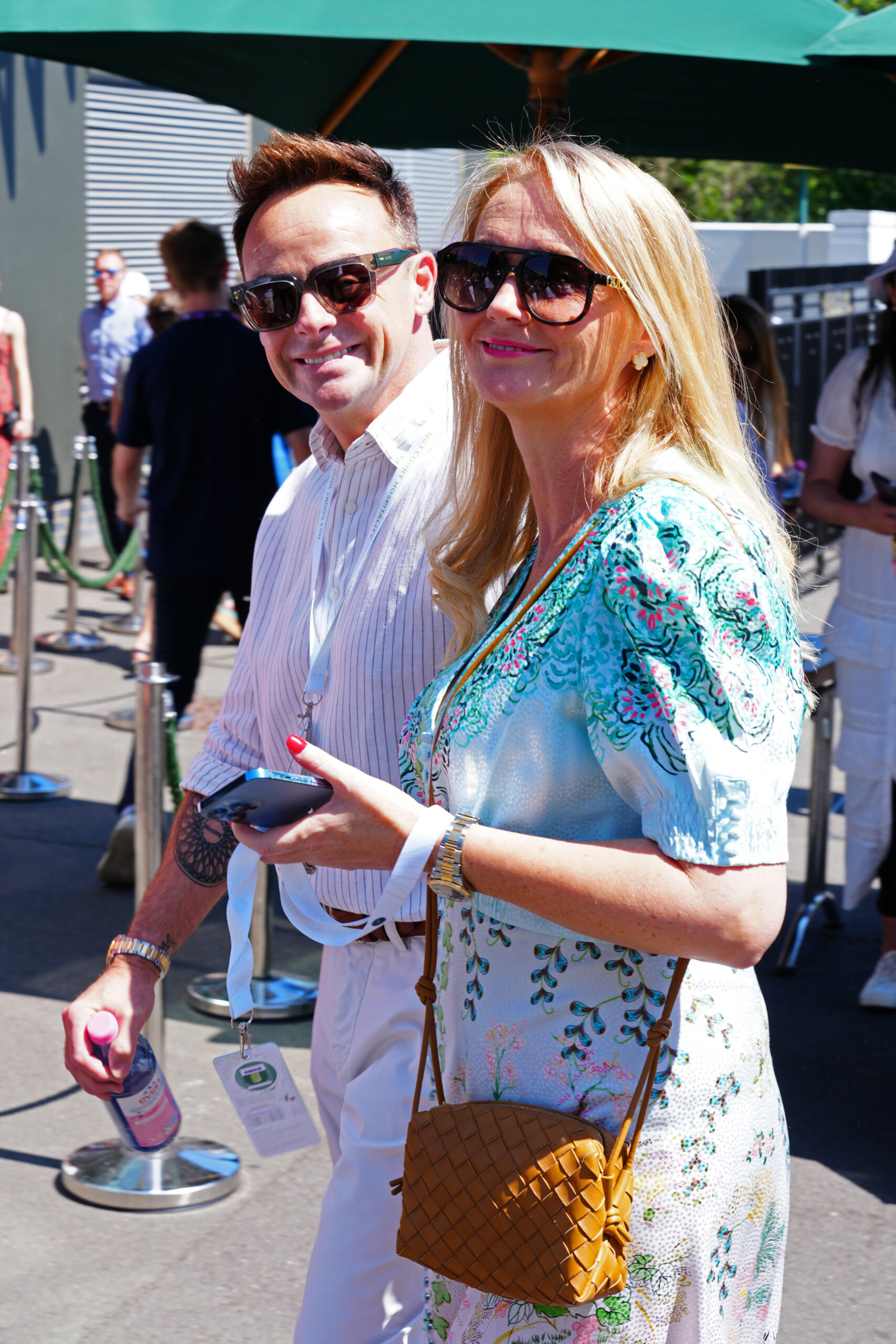 Ant and Anne-Marie at the Wimbledon Tennis Championships, Day 13, The All England Lawn Tennis and Croquet Club, London, UK - 12 Jul 2025